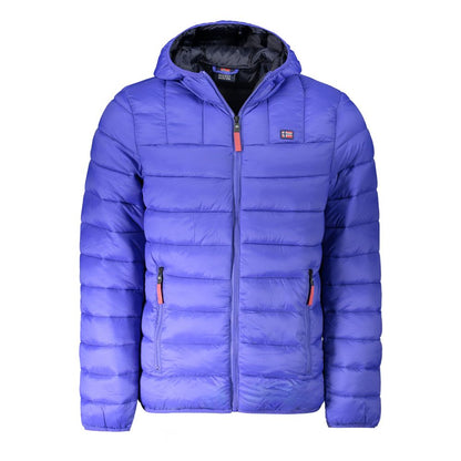 Norway 1963 Blue Polyamide Shell Jacket