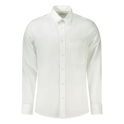 Calvin Klein White Cotton Dress Shirt