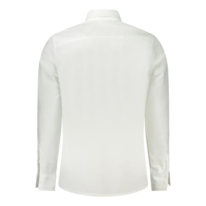 Calvin Klein White Cotton Dress Shirt