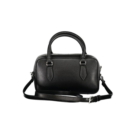 Mario Valentino Black Polyethylene Women Handbag