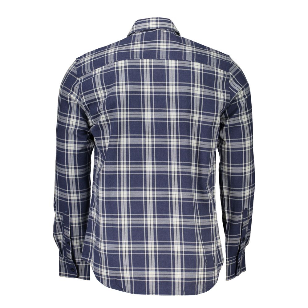 North Sails Blue Cotton Pattern Shirt