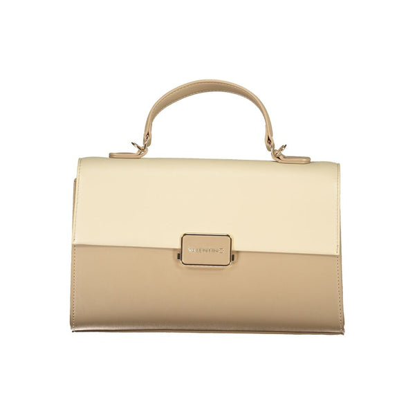 Mario Valentino - Beige Polyurethane Women’s Bag