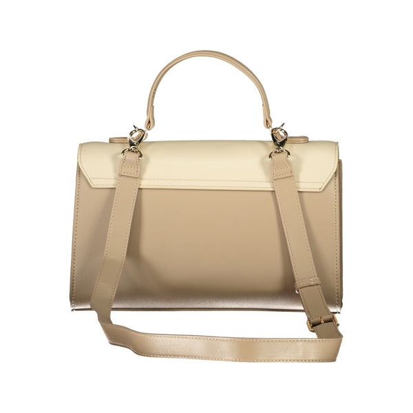 Mario Valentino - Beige Polyurethane Women’s Bag