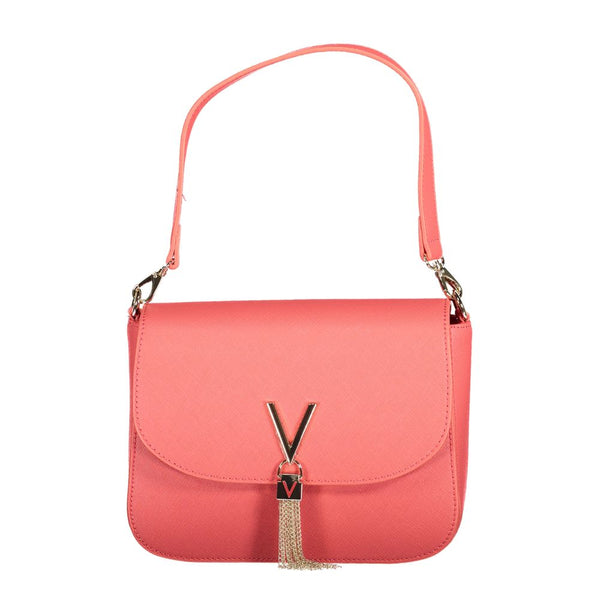 Mario Valentino - Rosa Poliuretano Womens Bag with Removable Handles and Pockets