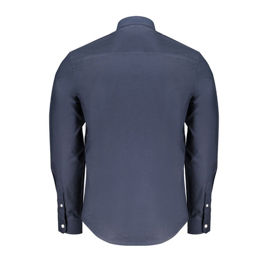 North Sails Blue Cotton Dress Shirt