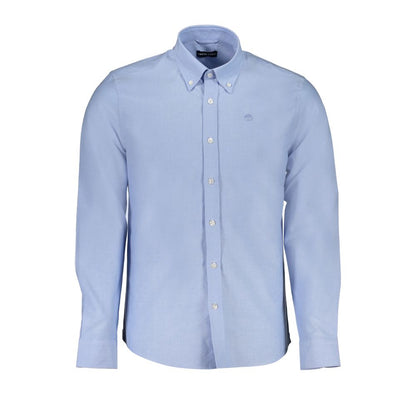North Sails Blue Cotton Dress Shirt