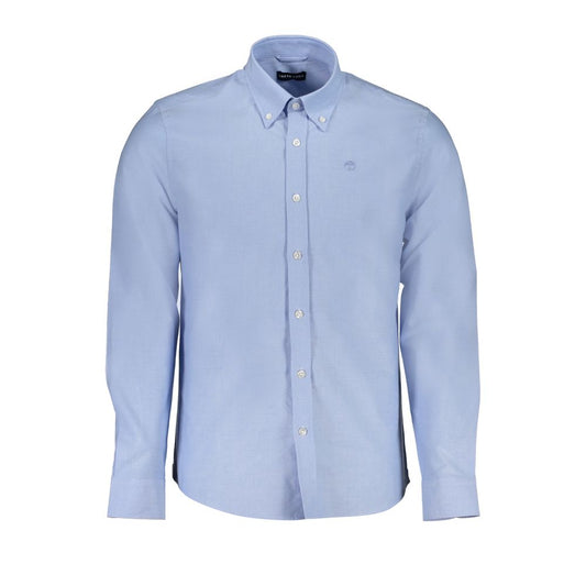 North Sails Blue Cotton Dress Shirt