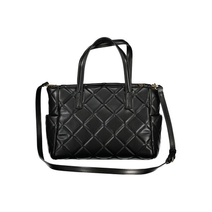 Mario Valentino Black Polyethylene Handbag