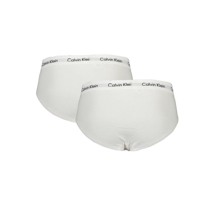 Calvin Klein White Cotton Men&