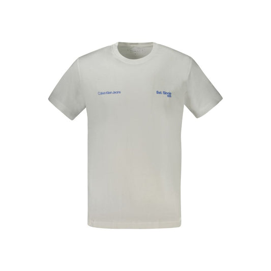 Calvin Klein Bianco Cotton Men's T-Shirt