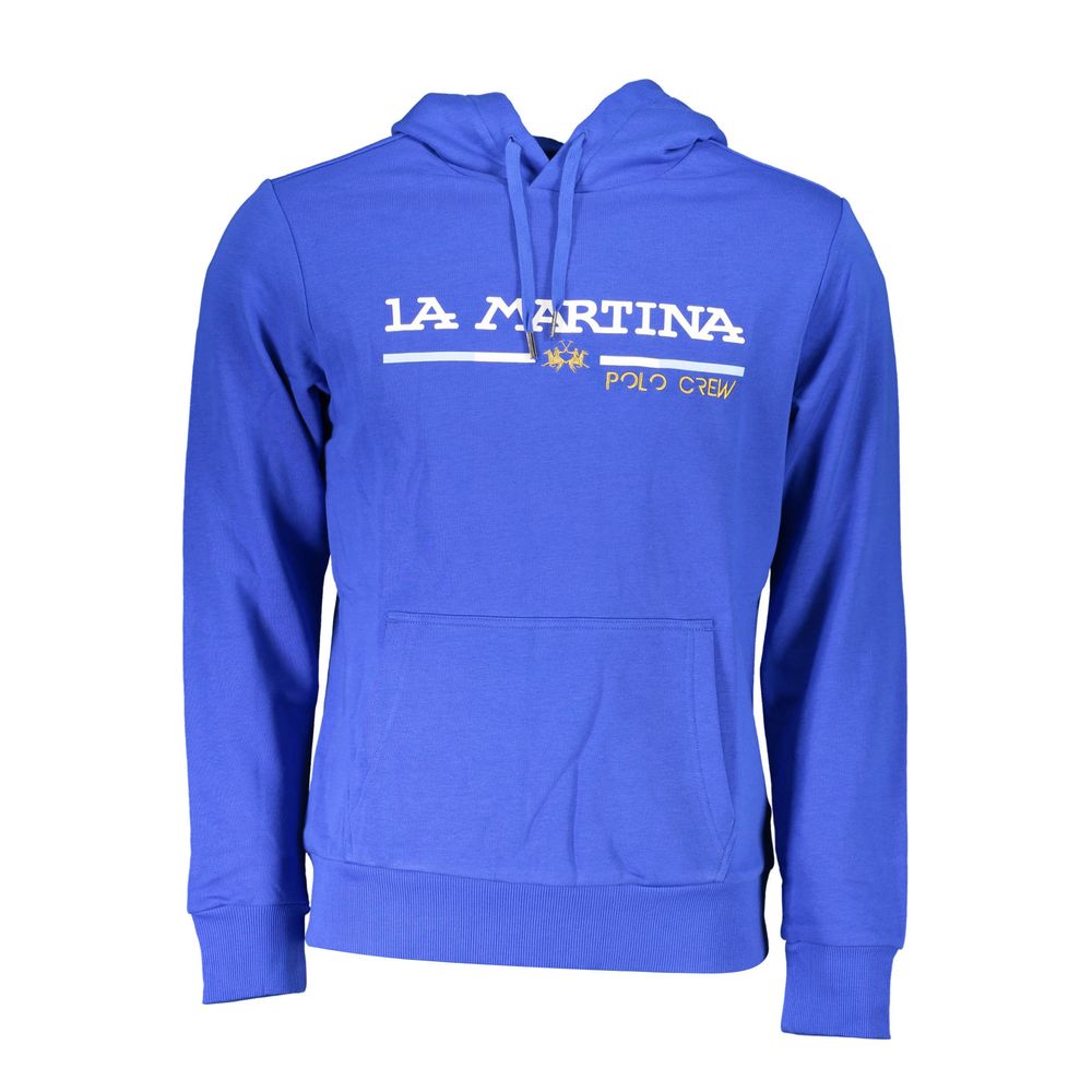 La Martina Blue Cotton Men&