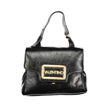Mario Valentino Black Polyethylene Women Handbag