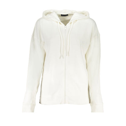 North Sails White Cotton Women's Hoodie