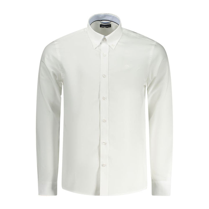 North Sails White Cotton Men's Shirt