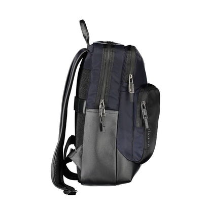 Tommy Hilfiger Blue Polyurethane Men's Backpack