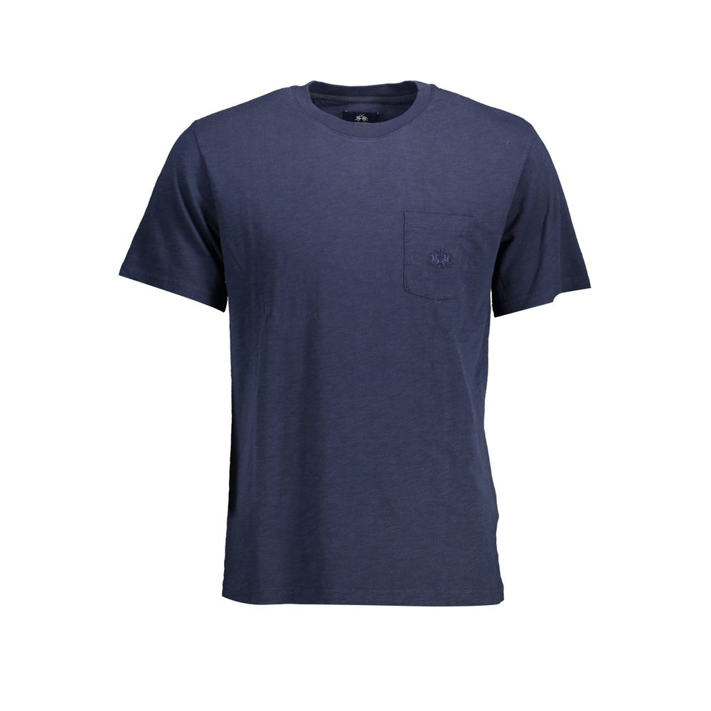 La Martina Blue Cotton Men&