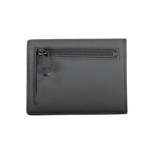 Calvin Klein Nero Polyurethane Men Cardholder
