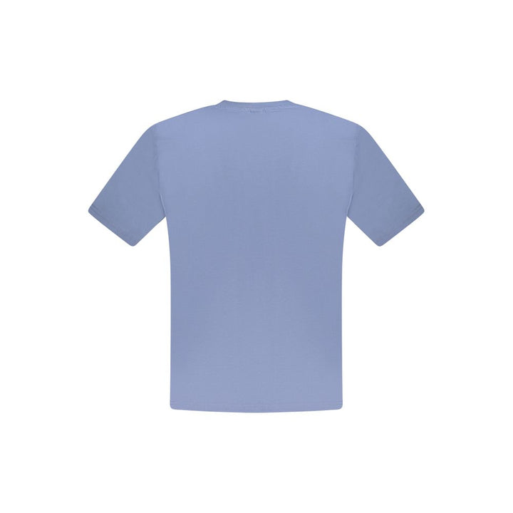 North Sails Blu Cotton Men T-Shirt