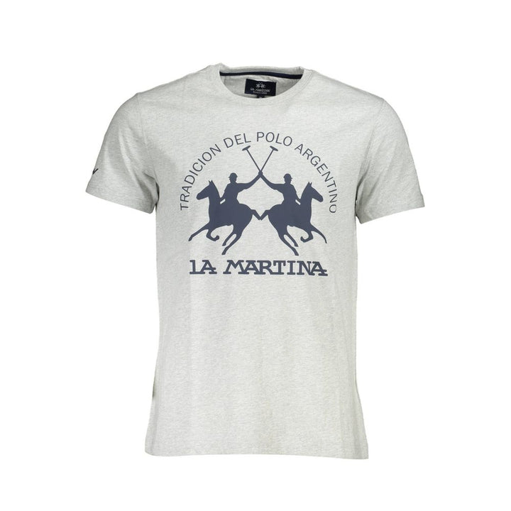La Martina Grigio Cotton Men&