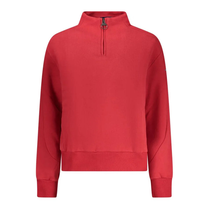 North Sails Red Cotton Women Sweatshirt