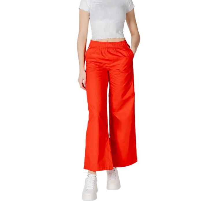 Only Multicolor Cotton Casual Pants
