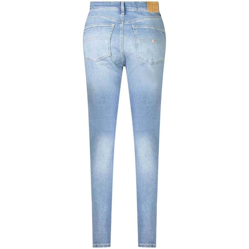 Tommy Hilfiger Blue Cotton Women Jeans