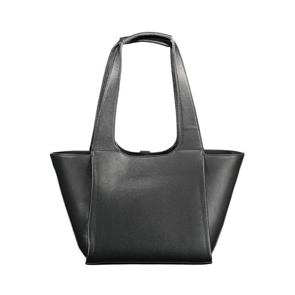 Tommy Hilfiger - Black Polyurethane Women Handbag