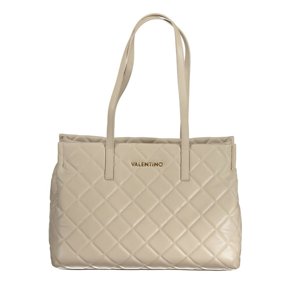 Mario Valentino - Beige Polyurethane Womens Bag