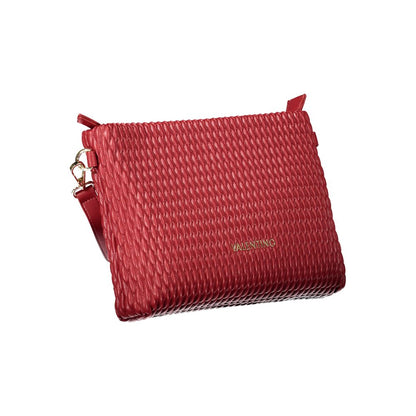 Mario Valentino Red Polyethylene Handbag