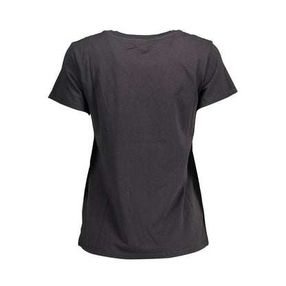 Levi's Black Organic Cotton Women T-Shirt