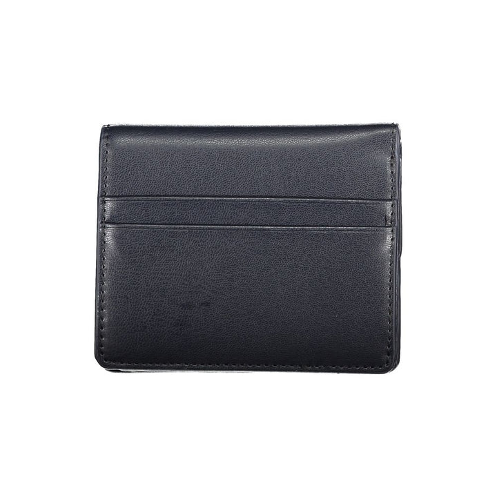 Tommy Hilfiger Blue Polyurethane Women Wallet