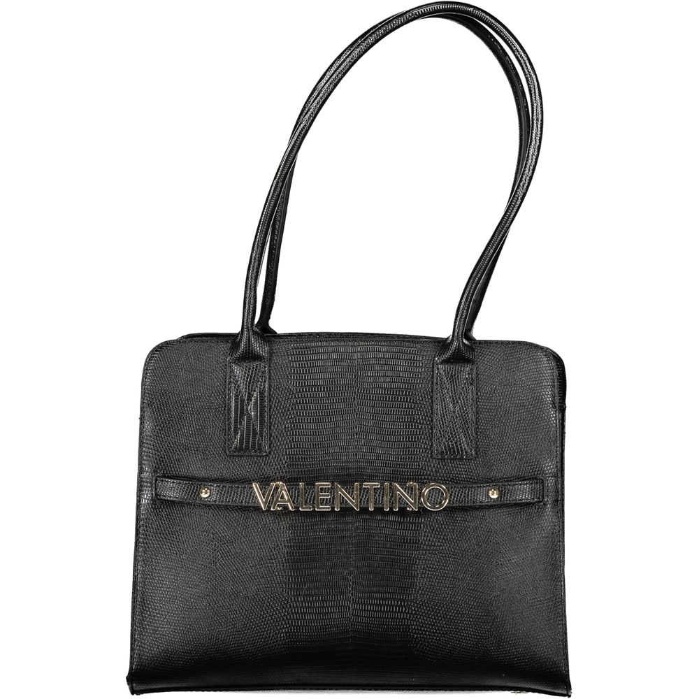 Mario Valentino Black Polyurethane Women&