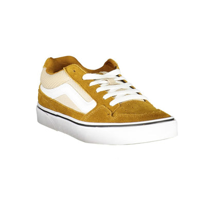 Vans Yellow Polyester Athletic Sneakers