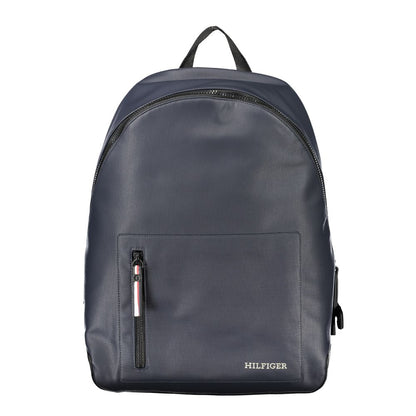 Tommy Hilfiger Blue Polyethylene Backpack