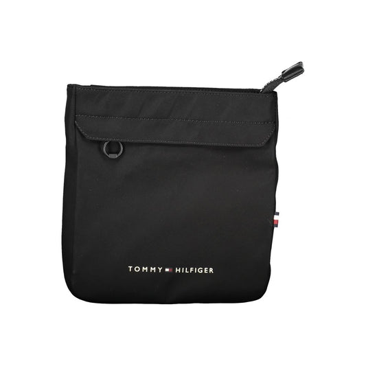 Tommy Hilfiger Black Polyester Shoulder Bag