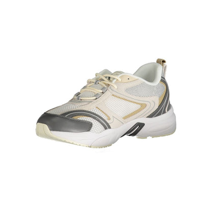 Calvin Klein Beige Polyester Athletic Sneakers