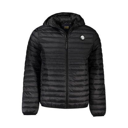 Cavalli Class Black Polyamide Shell Jacket