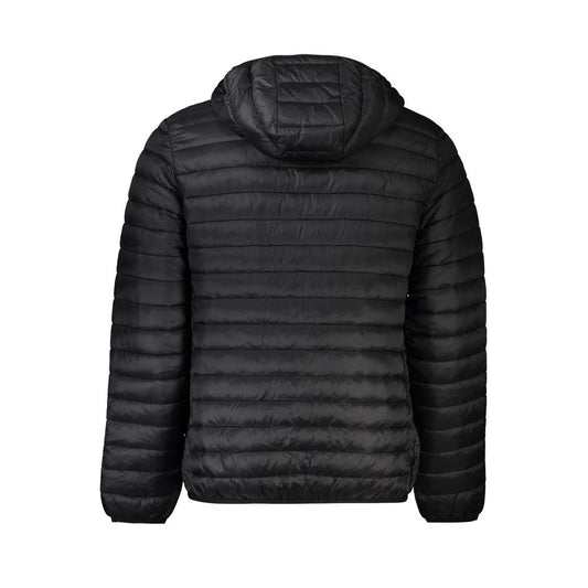Cavalli Class Black Polyamide Shell Jacket