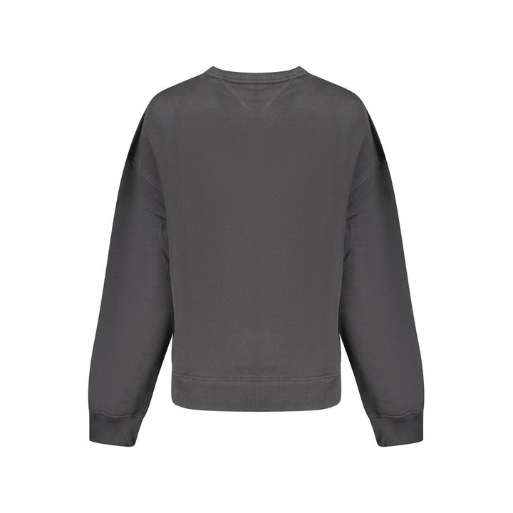 Tommy Hilfiger Black Cotton Women Sweatshirt