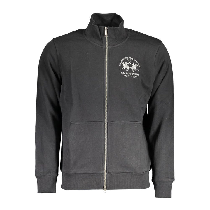 La Martina Black Cotton Men&