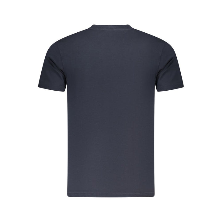 Cavalli Class Blu Cotton Men T-Shirt