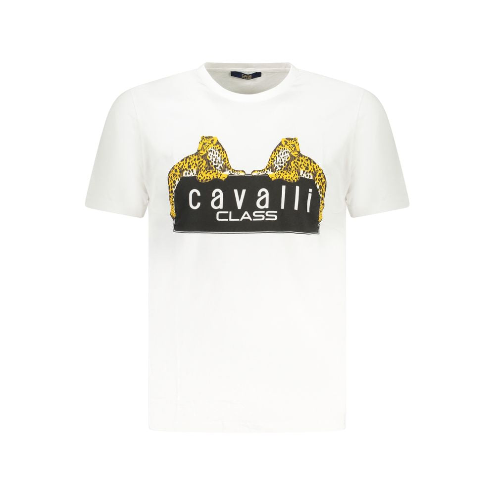 Cavalli Class White Cotton Men&