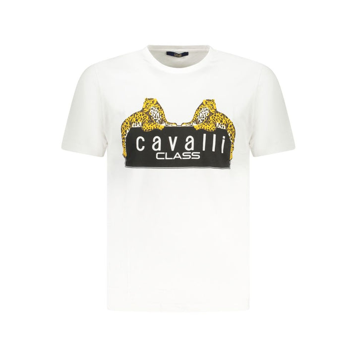 Cavalli Class White Cotton Men&