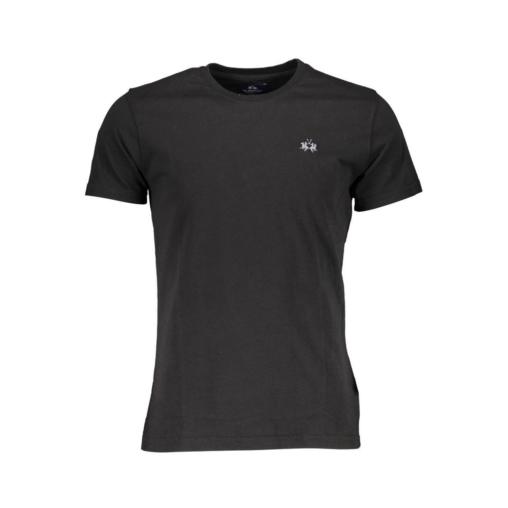 La Martina Black Cotton Men&