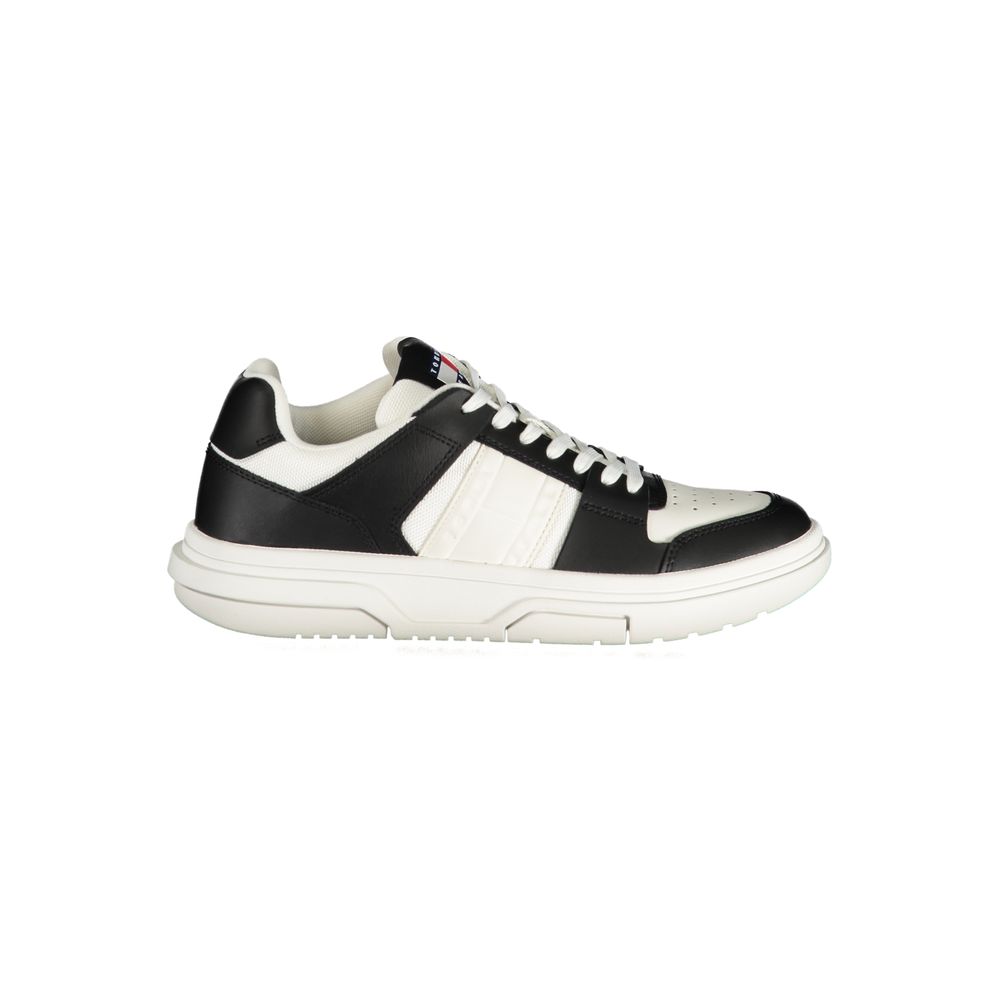 Tommy Hilfiger Black Polyester Athletic Sneakers
