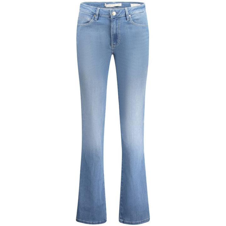 Guess Jeans Azzurro Cotton Women&