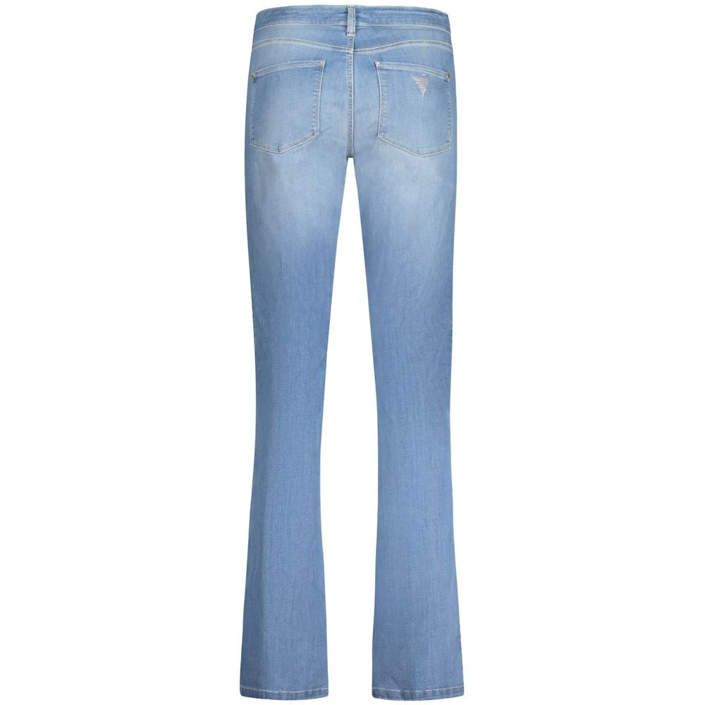 Guess Jeans Azzurro Cotton Women&