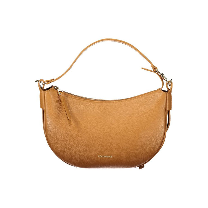 Coccinelle Marrone Pelle Woman Shoulder Bag
