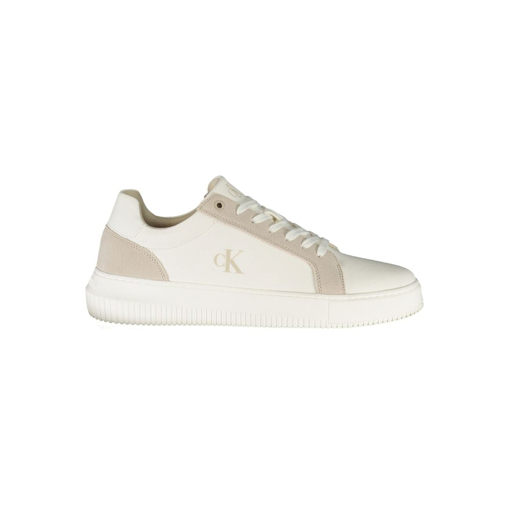 Calvin Klein White Polyurethane Men&