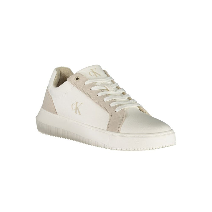 Calvin Klein White Polyurethane Men&